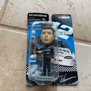 NWT NASCAR Ryan Newman mini bobble head